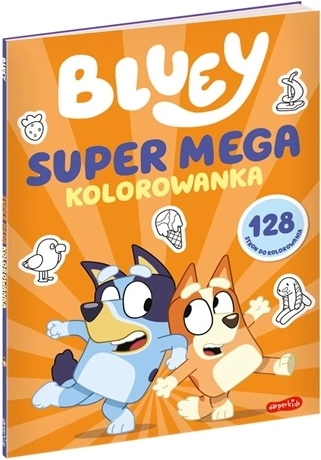 Bluey super mega värvimisraamat