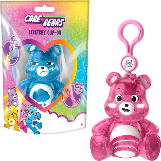 Care Bears pigistatav võtmeripats klambriga – juhuslik variant – 1 tk