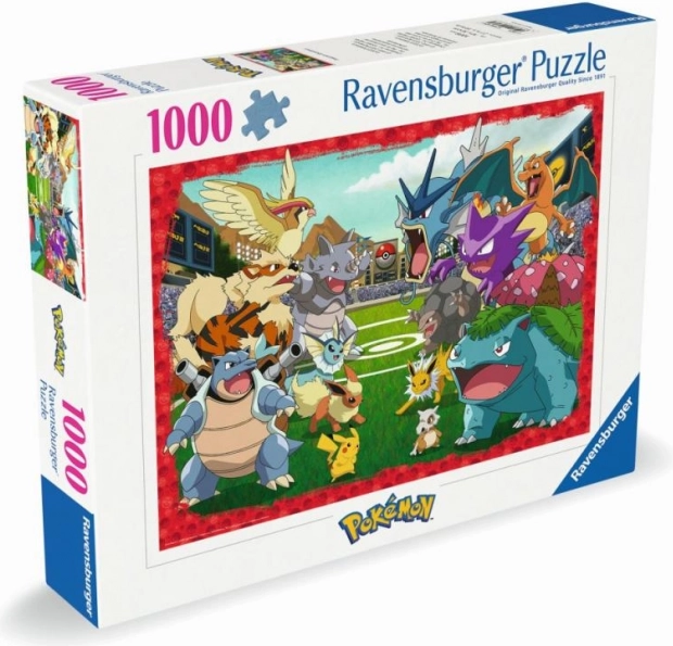 1000-osaline pusle POKÉMON Ultimatiivne lahing Ravensburger