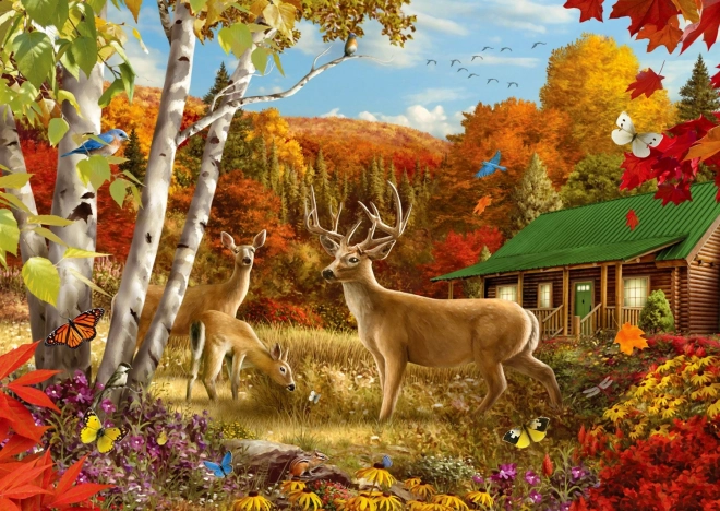 Puzzle ENJOY Kusagil kuskil põllul 1000 tükki