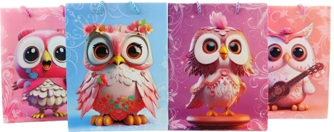Owl Gift Paper Bag