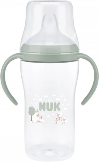 NUK Perfect Match õppimispudel lambamotiiviga 260 ml