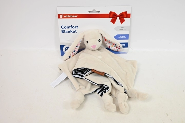 Whisbear doudou jänes kaisutekk kreem