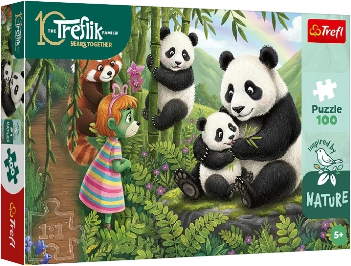 Inspired by Nature panda pusle 100 tükki