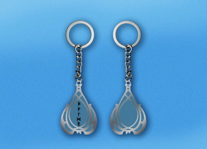 Keychain GOD OF WAR RAGNAROK – Transparent Licensed