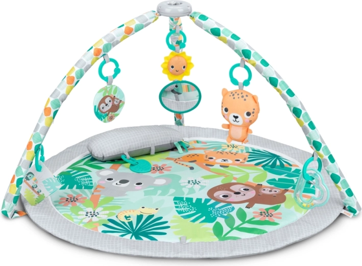 Bright Starts mängutekk tegevustega Wild Rainforest FoldAway