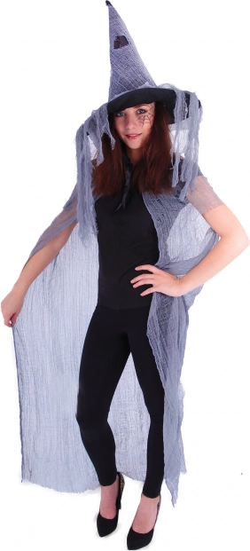 Nõiamantel ja kübar täiskasvanutele