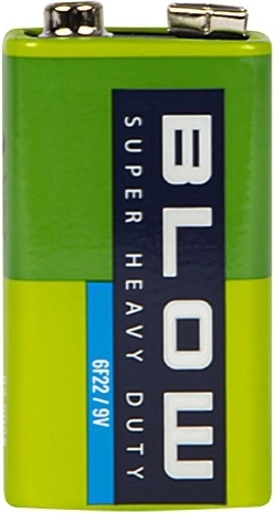 BLOW patarei 9V 6F22 Super Heavy Duty – 1 tk