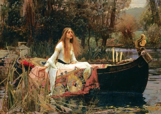 Puzzle ART: The Lady of Shalott (1888) – Museum Series, 2000 pieces