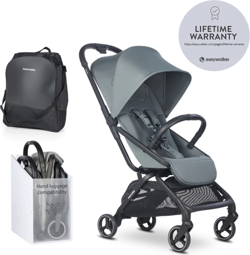 Easywalker sportkäru Rockey S Smooth Grey