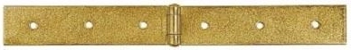 Construction Hinge 200 × 45 × 1.5 mm, Yellow Zinc-Plated