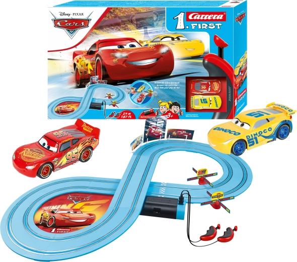 Autotee Carrera FIRST Cars Friends Race 2,4 m