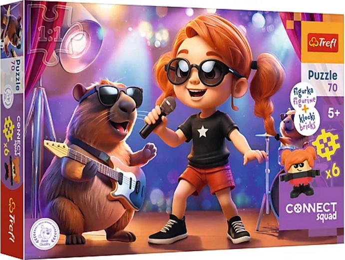 Puzzle Connect Sue 70 pieces with figure