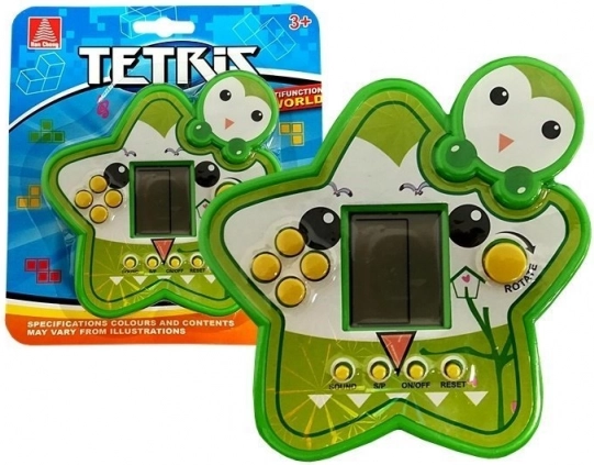 Electronic Game Tetris Green Star