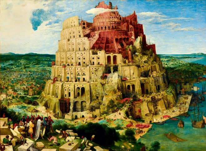 BLUEBIRD Puzzle Tower of Babel 3000 pieces