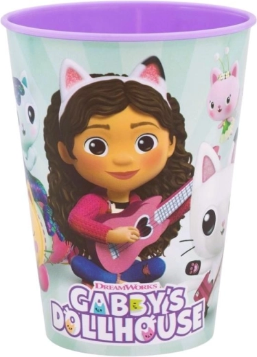 Laste plasttops „Gabby maagiline maja“ 260 ml