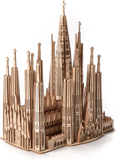 Little Story 3D puidust kokkupandav mudel Sagrada Família