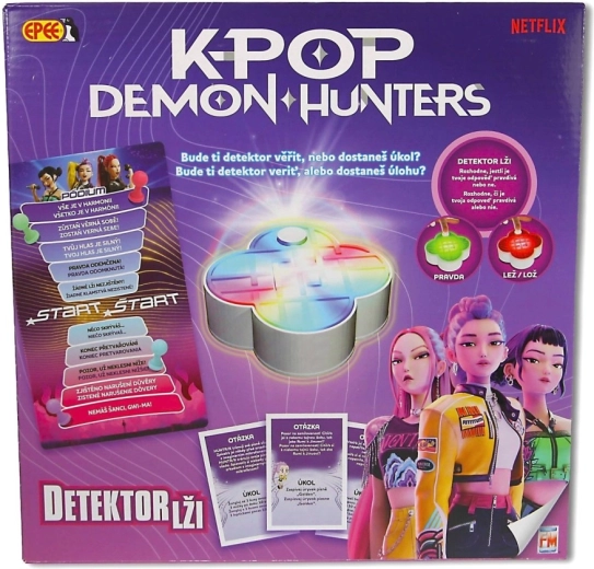 K-POP Demon Hunters valedetektor – seltskonnamäng