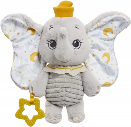 Rainbow my first little elephant DISNEY DUMBO plush with teether