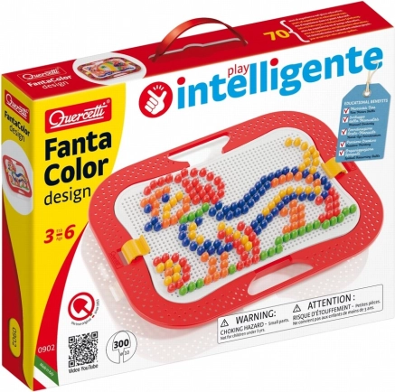 Quercetti Fantacolor Design mosaiik 300 tk (10 mm)