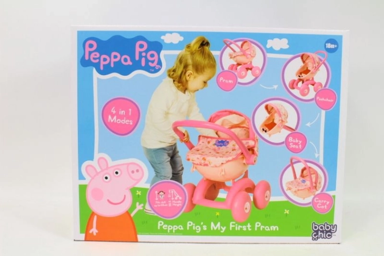 Peppa Pig minu esimene nukukäru 4 ühes