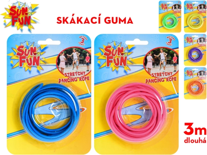 Hüppenöör Sun Fun 300 cm – laste hüppenöör 6 värviga