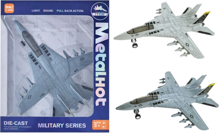 Sparkys metal fighter jet model F-14 Tomcat 1:400