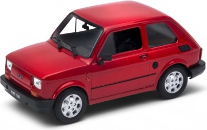 Model Car Welly Fiat 126p Maluch 1:21 Red