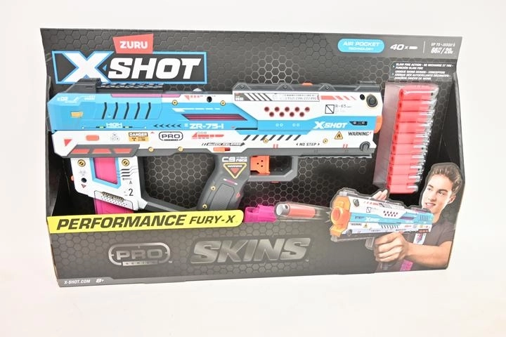 Zuru X-shot Skins Fury X lühikeste noolte tulistamiseks