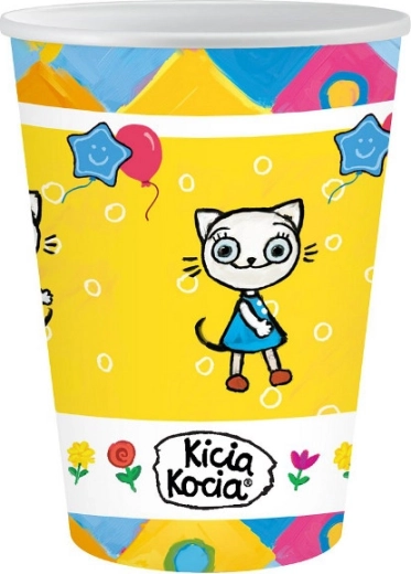 Paberist joogitopsid Kicia Kocia 250 ml, 6 tk