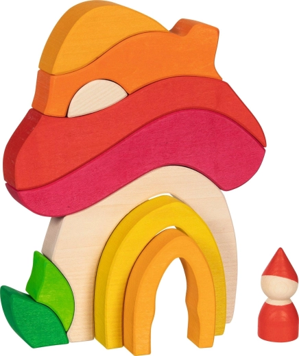 Goki evolution puidust ehitusdetailid – seenemajake