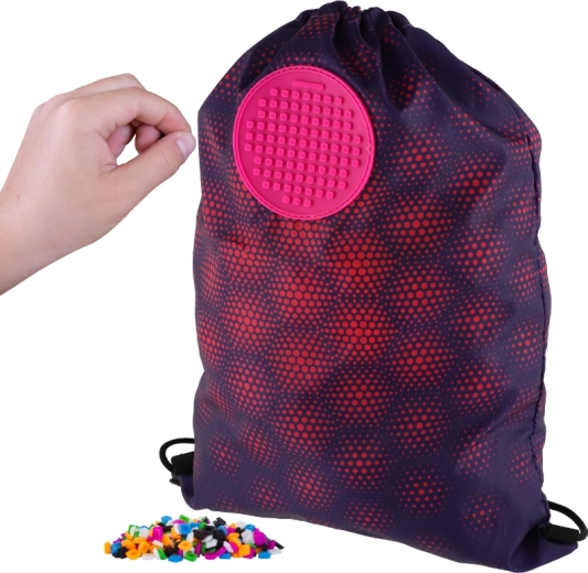 Pixie Crew Hexee Drawstring Backpack with Small Panel