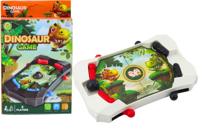 Mini dinosaurusemotiiviga pallimäng – valge
