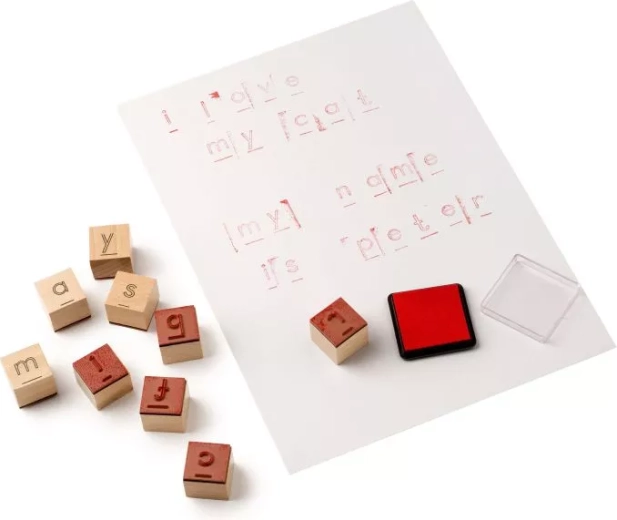 Toys for Life stamps – small alphabet