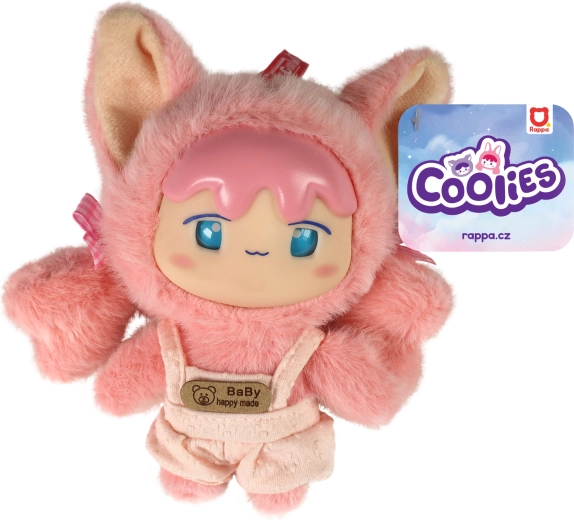 Plüüsist nukk Coolies roosa 15 cm