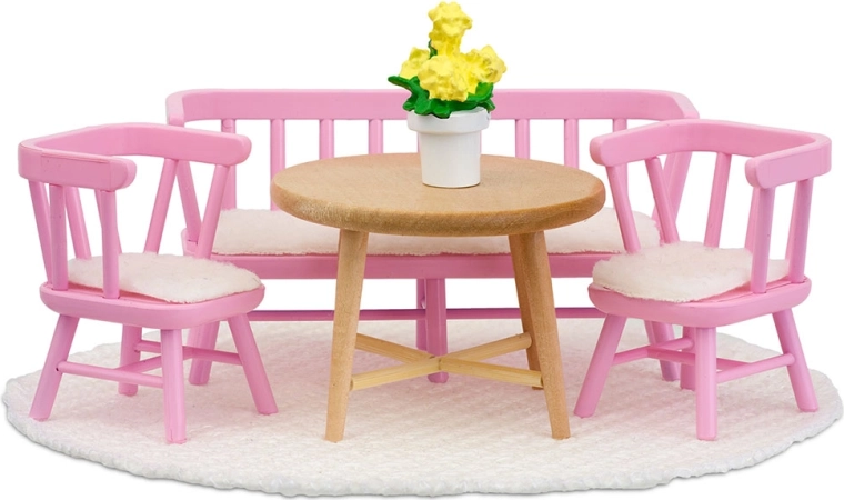 Lundby söögitoa ja kööginurga mööblikomplekt nukumajale