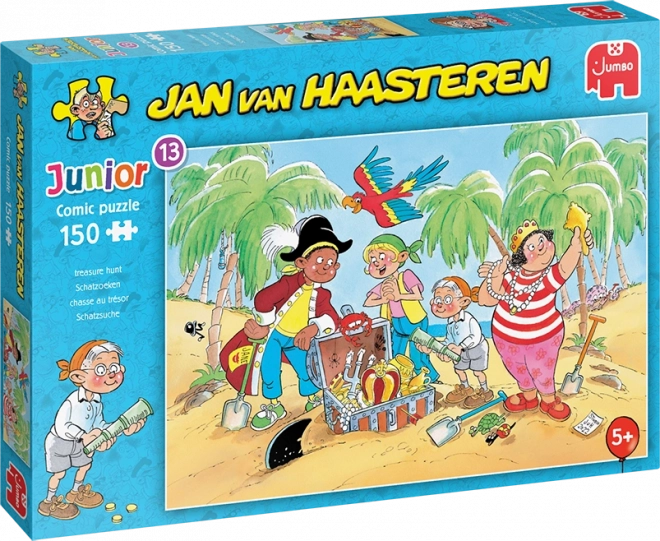 Jumbo pusle Jan van Haasteren Junior: Aaretejaht 150 tükki