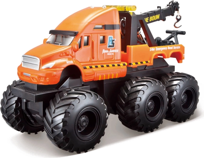 Maisto Builder Zone Quarry Monsters monster trucki stiilis puksiirauto