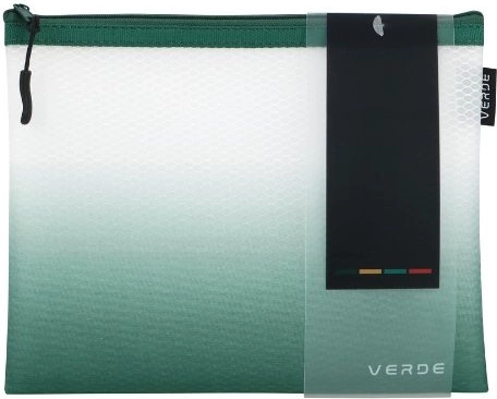 Võrgust dokumendikott lukuga Verde A5 roheline