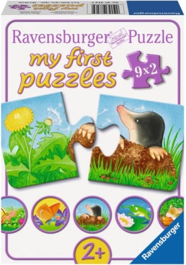 Ravensburger minu esimesed pusled – aiatibud 9×2 tükki