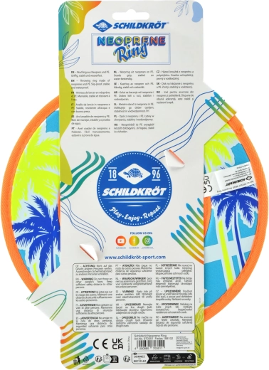 Schildkröt neopreenist frisbee – lendav ketas 24 cm