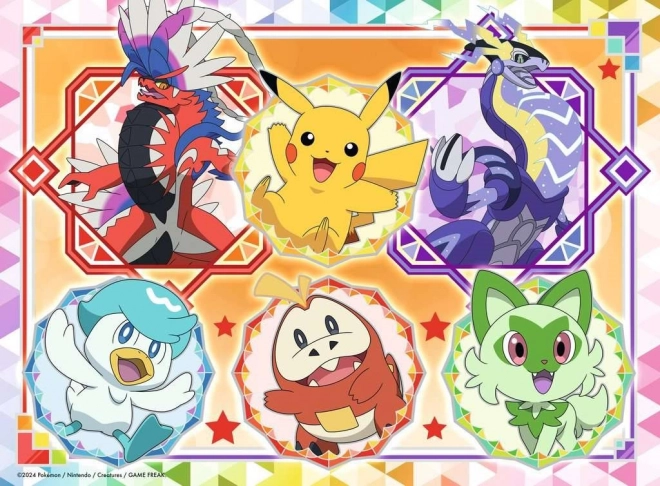 Pusle 100 tükki Pokémon