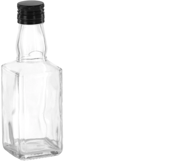 Viskipudel 200 ml metallkorgiga 28 mm korgiga