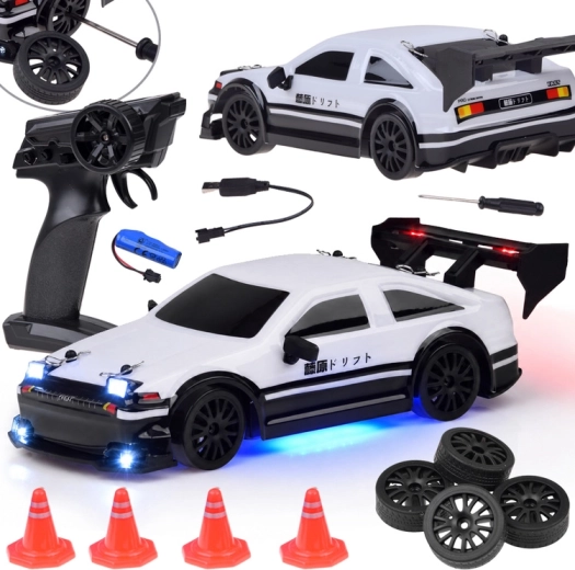 Remote-controlled 4x4 sports car with drift function 1:24