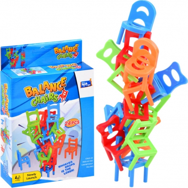 Tasakaalulaudade lauamäng kukkuvad toolikesed – 24 tk