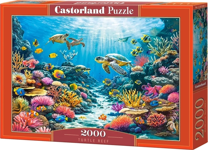 Castorlandi pusle „Kilpkonnariff“, 2000 tükki