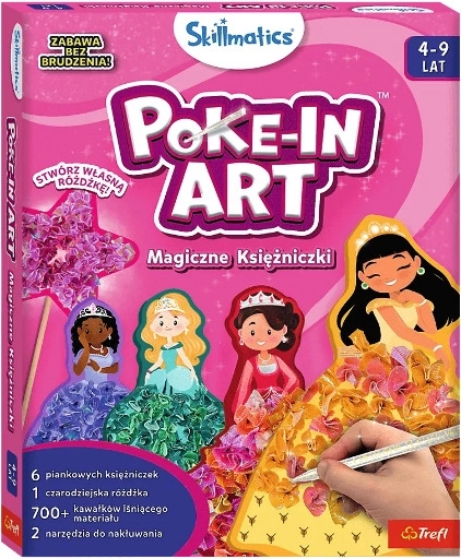 Skillmatics Poke-In Art Magical Princesses