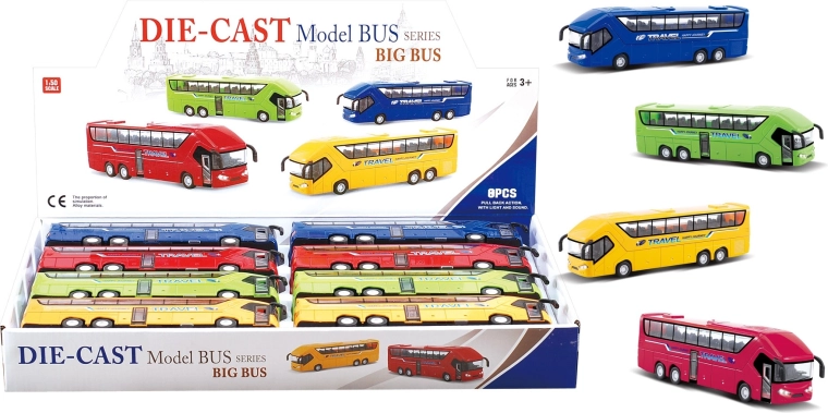 1:50 Scale Bus – Set of 4 Types