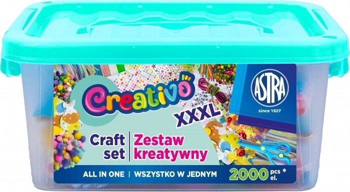 Astra Creativo XXXL Easter Creative Set – 2000-Piece Craft Box