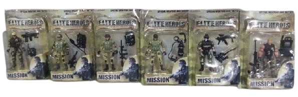 Soldier with Accessories – Action Figure for Kids